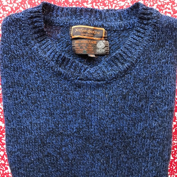 Yves Saint Laurent 100% wool sweater - Picture 3 of 3